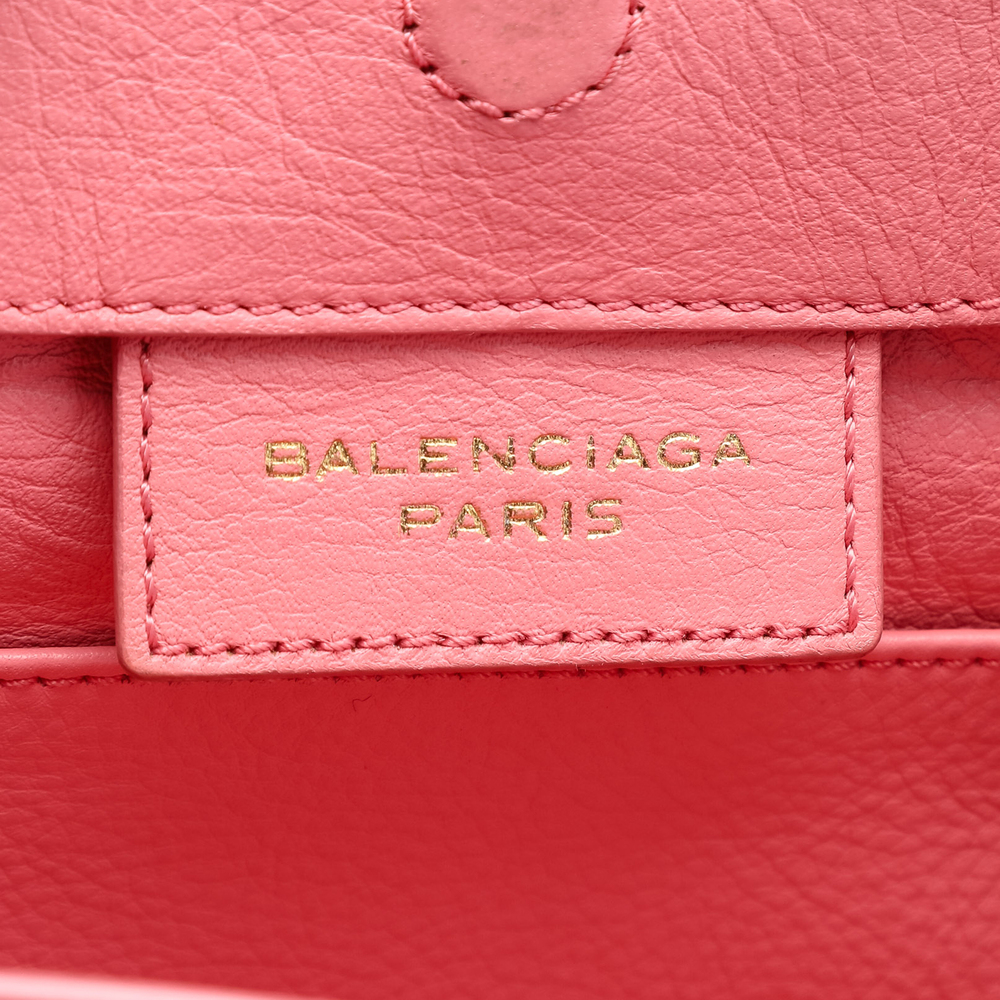 Pre-Loved Balenciaga Mini Leather Papier A4 Zip Around Tote - Picture 5 of 7